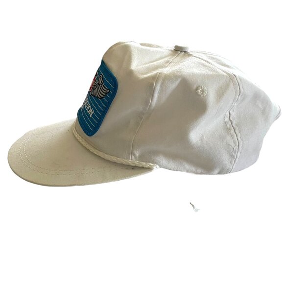 Vintage Phillips 66 X/C Aviation Oil Adjustable Baseball Hat Cap White K Product - Picture 2 of 5